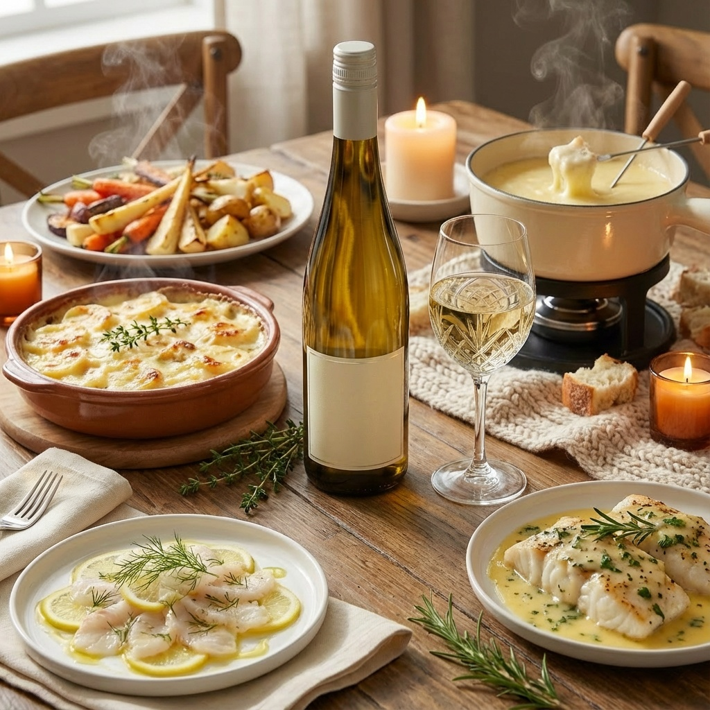 冬の料理に合うワイン特集 ― 白身魚からチーズフォンデュまで、相性で選ぶドイツワイン